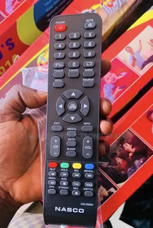 Authentic Nasco Remote Control(Black).