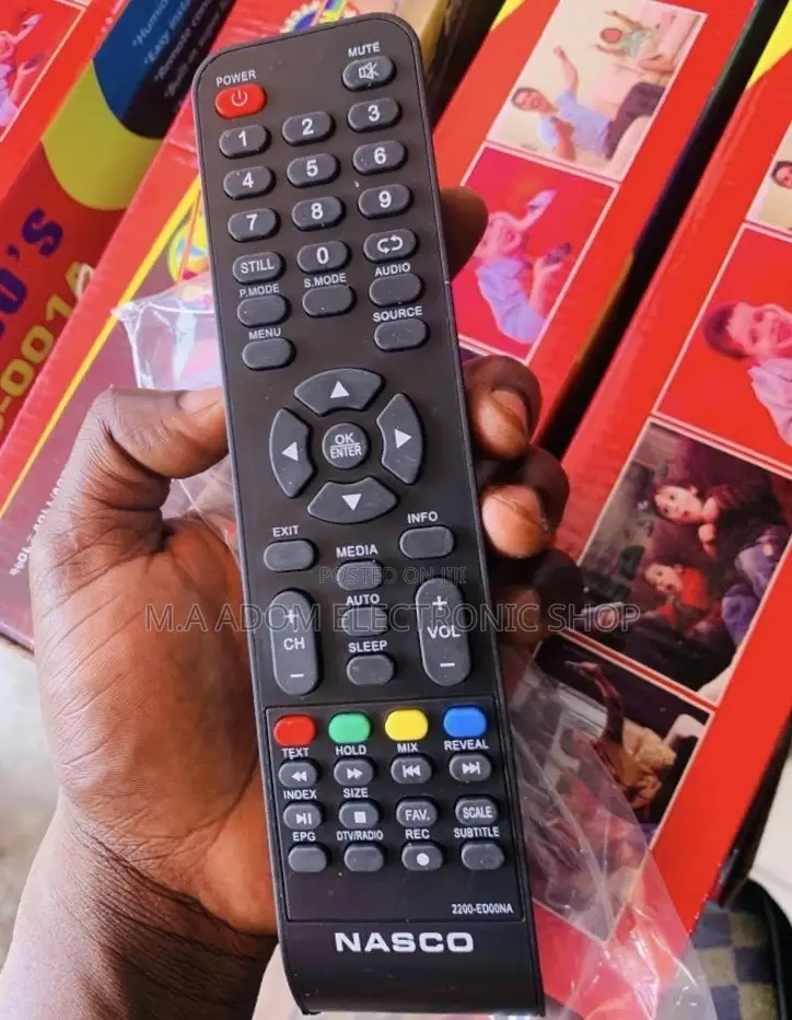 Original Nasco Remote Control(Black).