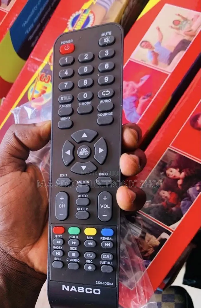 Unique Design Nasco Remote Control System(Black).