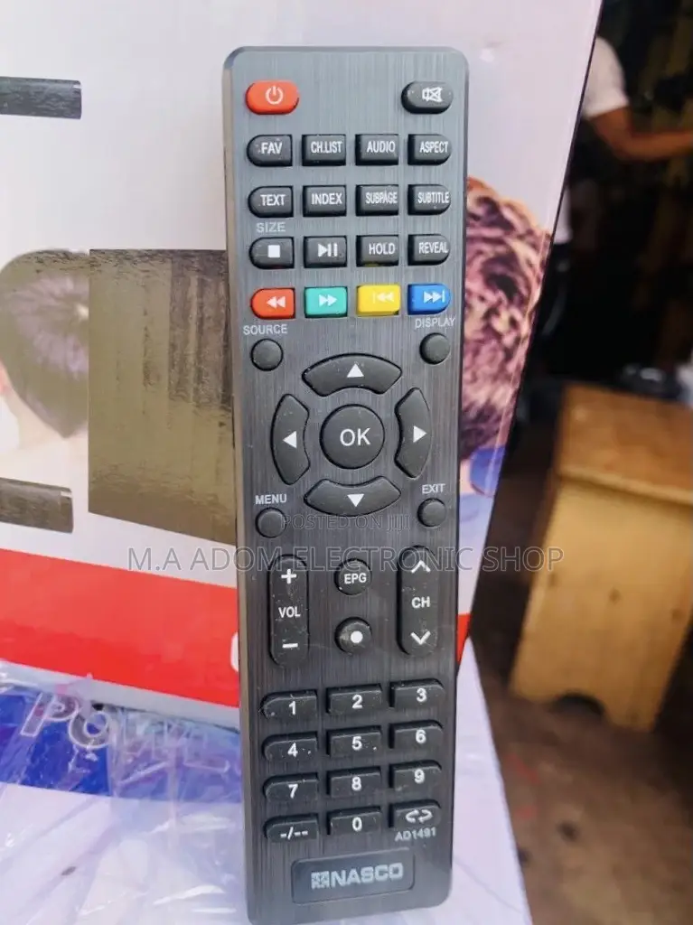 Shop Authentic Nasco Remote Control(Black).
