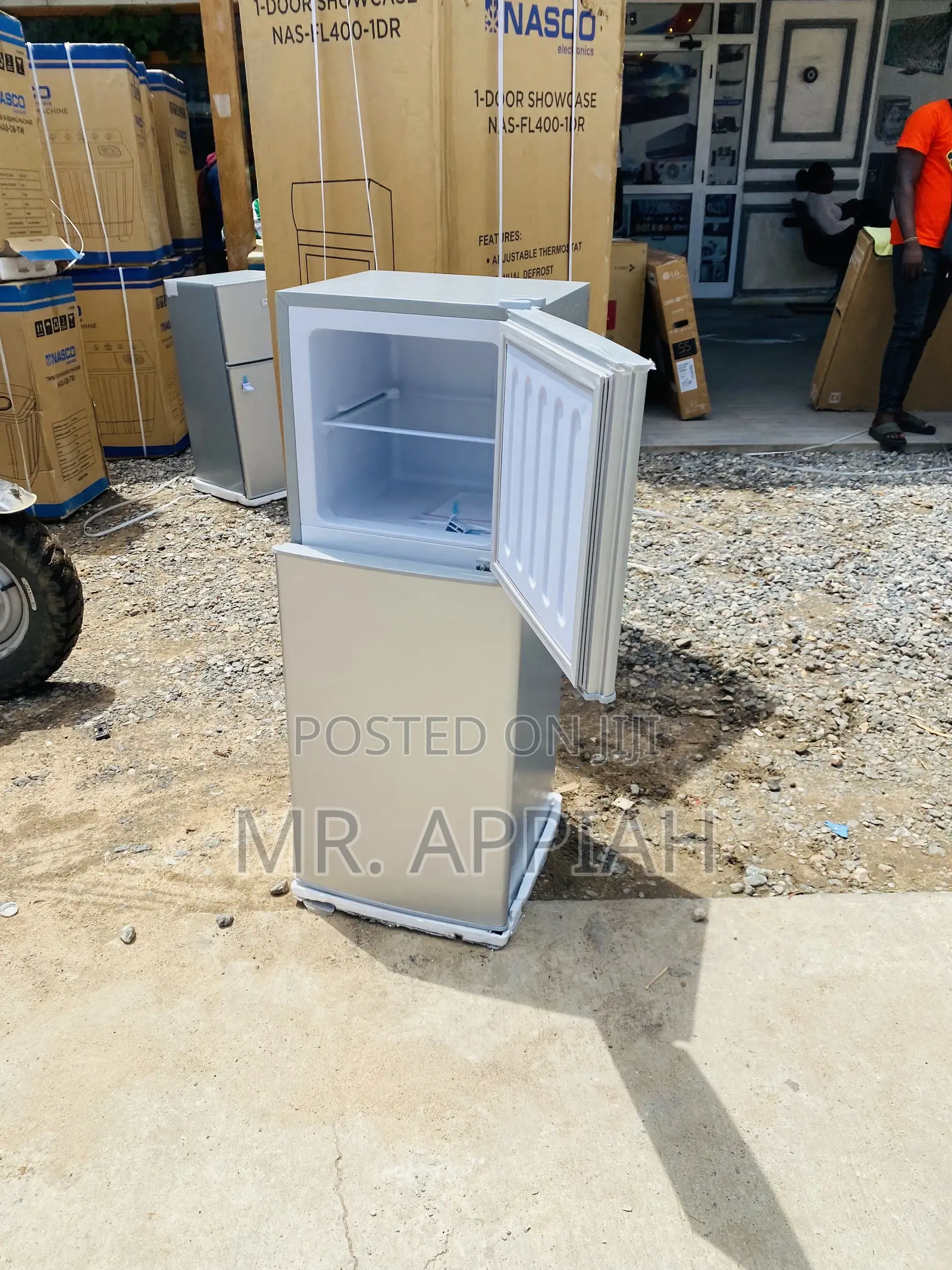 Buy Authentic Nasco Nasf2-13 Fl Top Freezer Electric Fridge