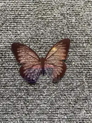 24pcs 3d Colourful Crystal Butterfly Wall Stickers