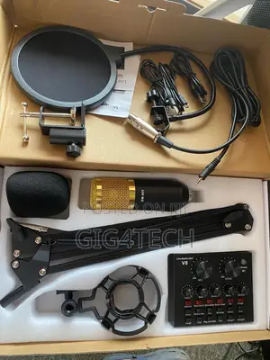Bm 800 Condenser Microphone With Sound Card