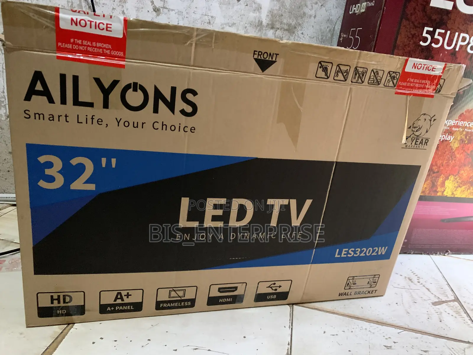 Ailyons 32” Led Tv Digital Satellite