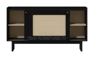 Buffet Unit Black (Rattan Fibre)