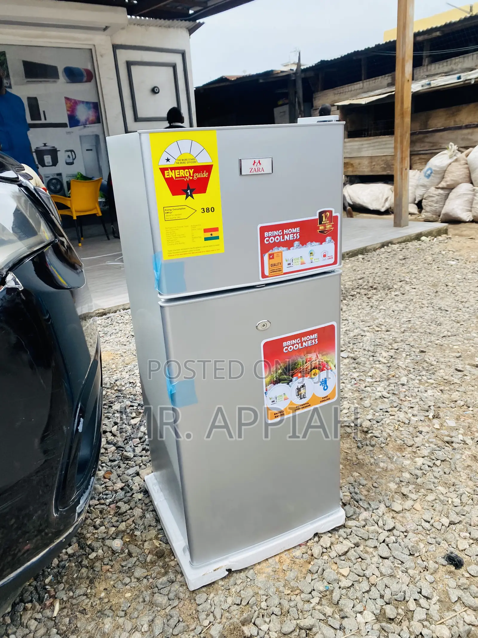Buy Quality Zara 135 KH Top Freezer Electric Fridge.