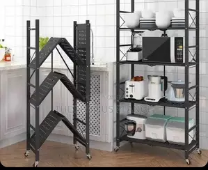 5 Step Kitchen Shelve With Wheels