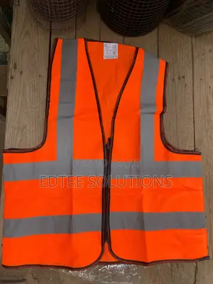 Reflector Jacket Orange (Hi-vis) Zipper