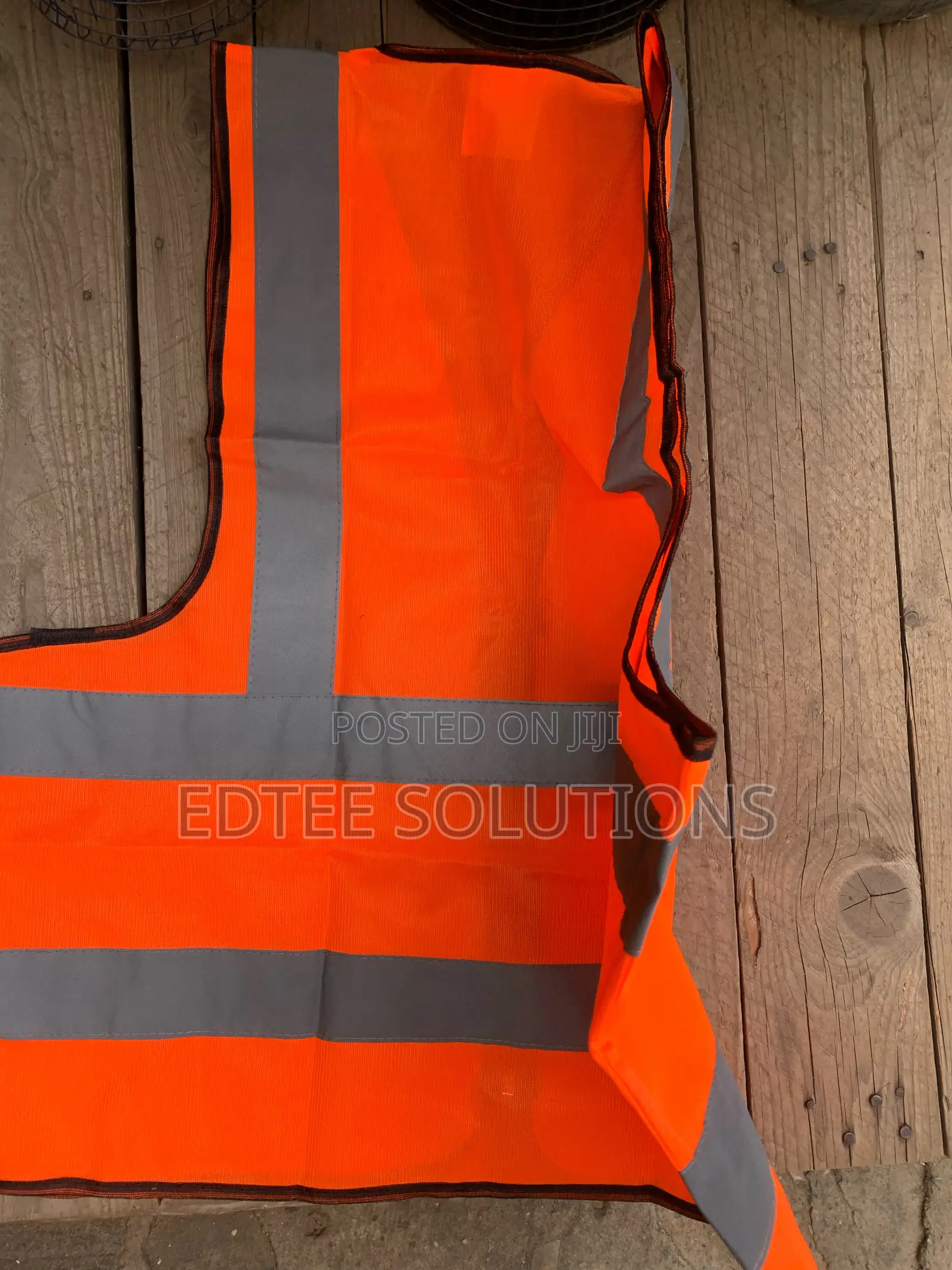 Reflector Jacket Orange (Hi-vis) Zipper