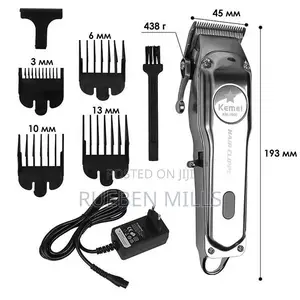 Kemei KM-1996 All Metal Hair Clipper Barbering Machine