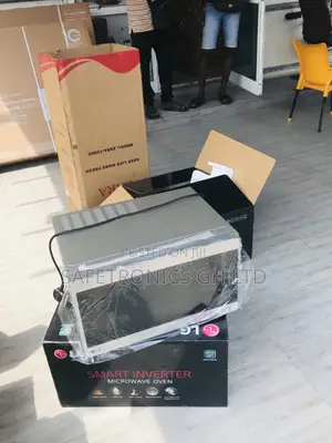 Sealed LG Countertop Gray Electric MH8265CIS Microwave