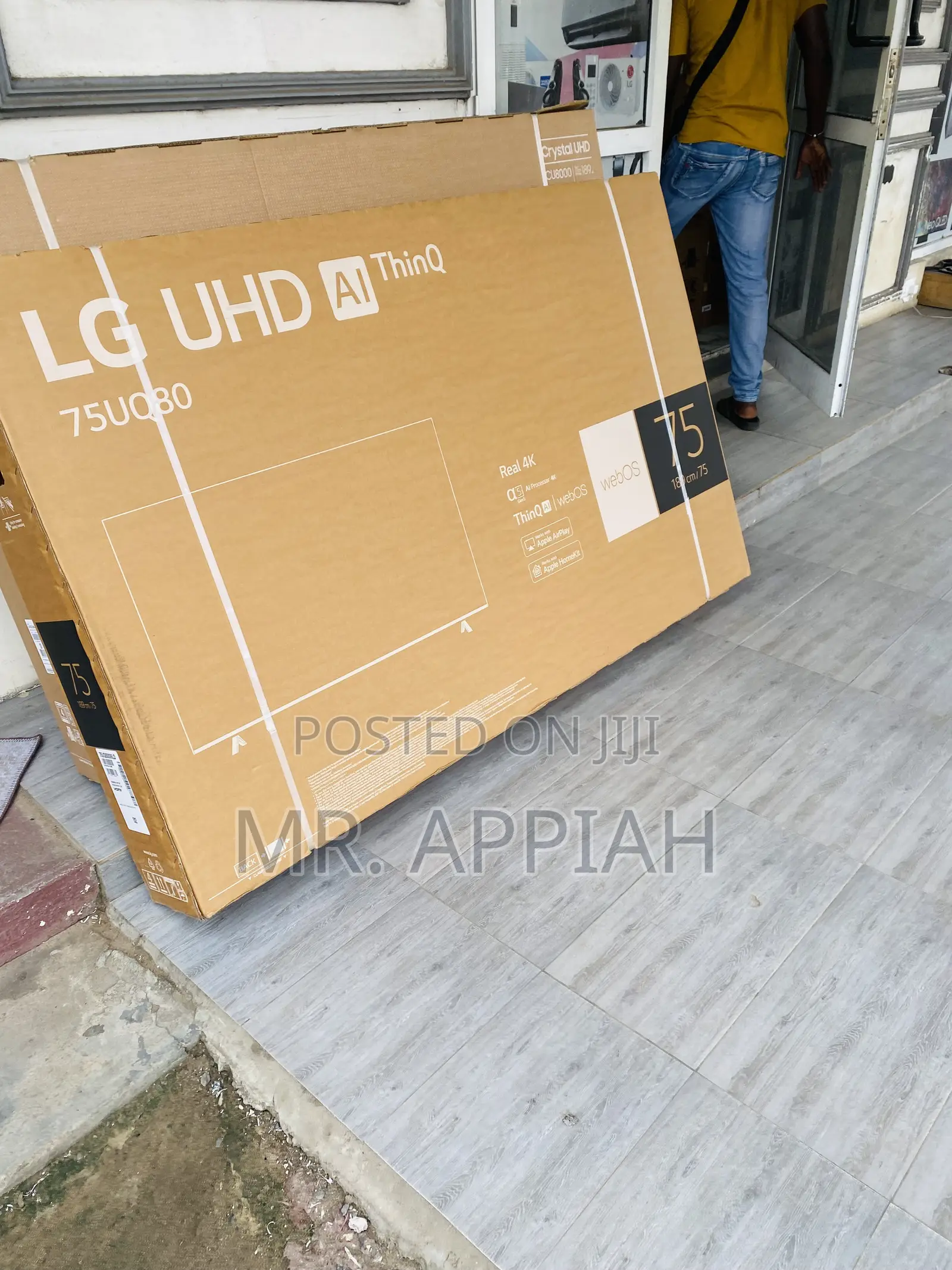 Brand New Lg 75ur8000 75 Inch Uhd Smart Tv(Black).