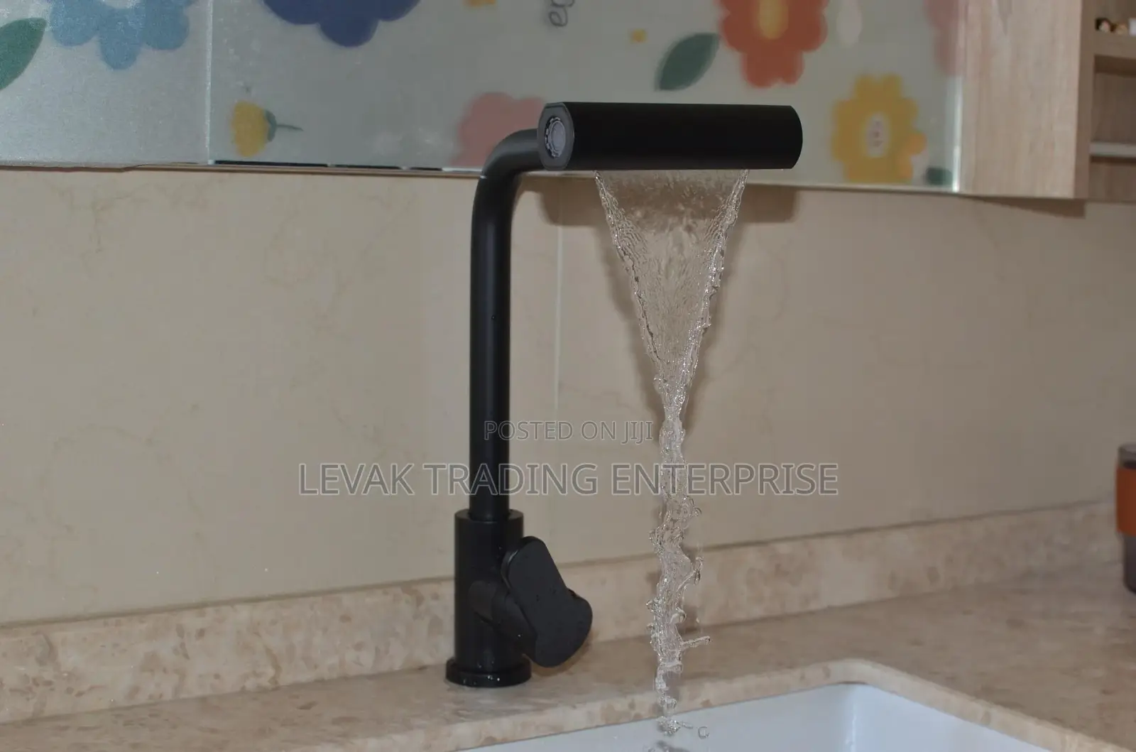 Black Pull Out Tap - Turkey Style Pedicure Basin Tap