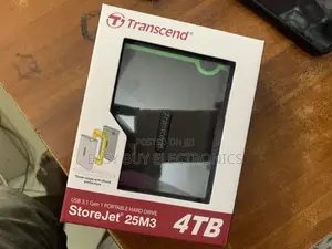 Refreshed 4tb Transcend Hard Drive