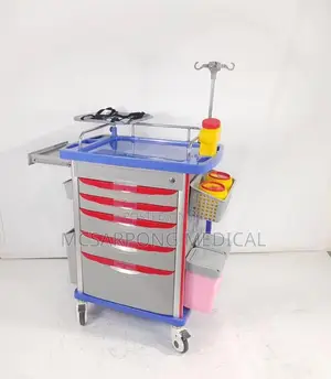 Emergency Crash Cart Trolley (Emergency Medicine Trolley)