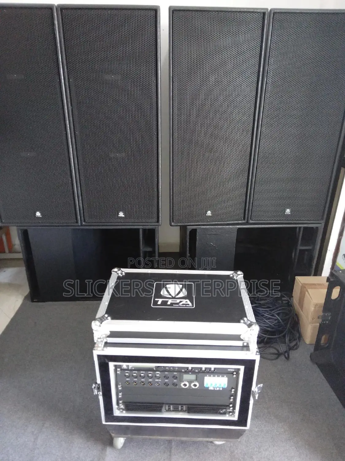 Tpa 4pcs Full Range Speakers + 2pcs 18" Subwoofer for Events