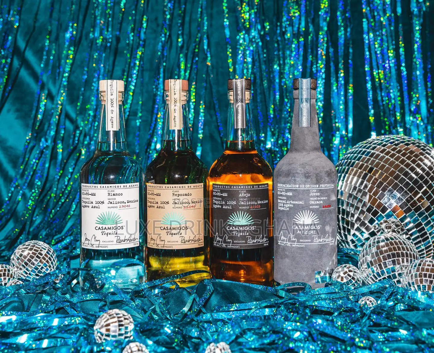 Casamigos Anejo, Blanco, Reposado,Joven Mezcal