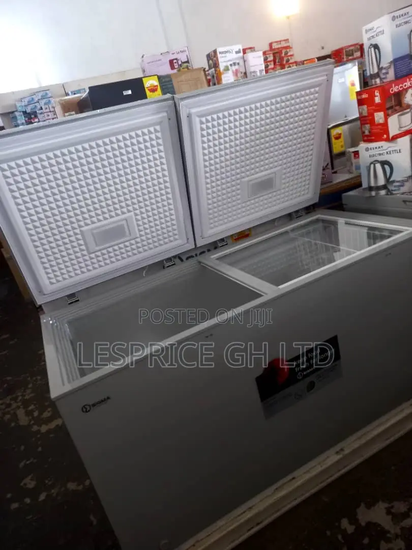 Easy to Clean Sigma 420L Glass Slide Door Freezer