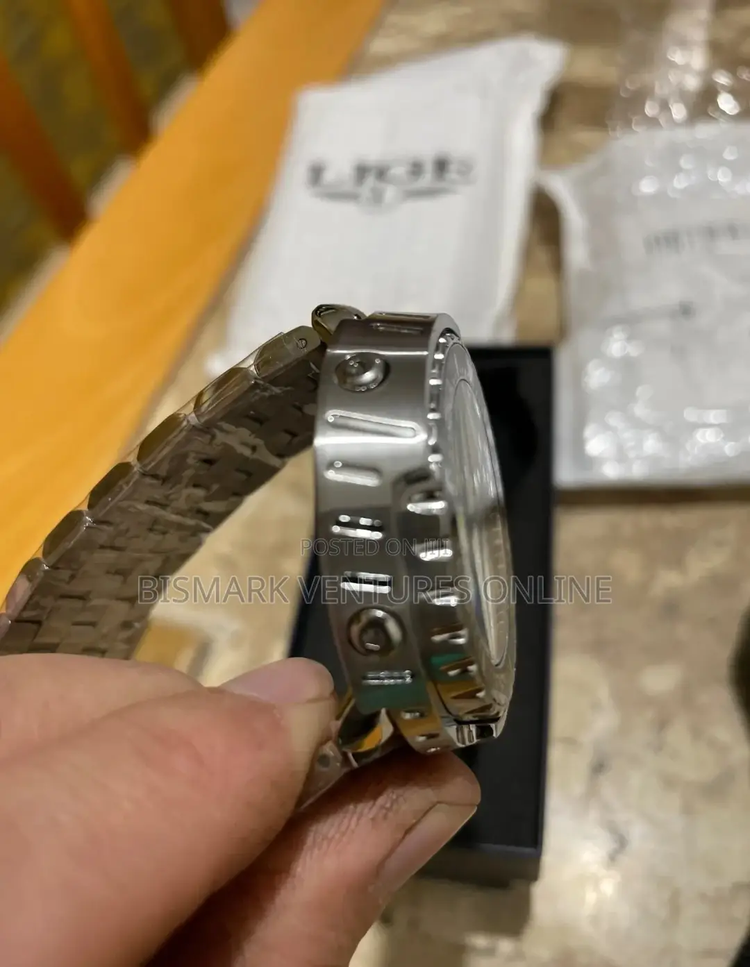 Foxbox Quarzt Stainless Steel Wristwatch 50M Waterproof