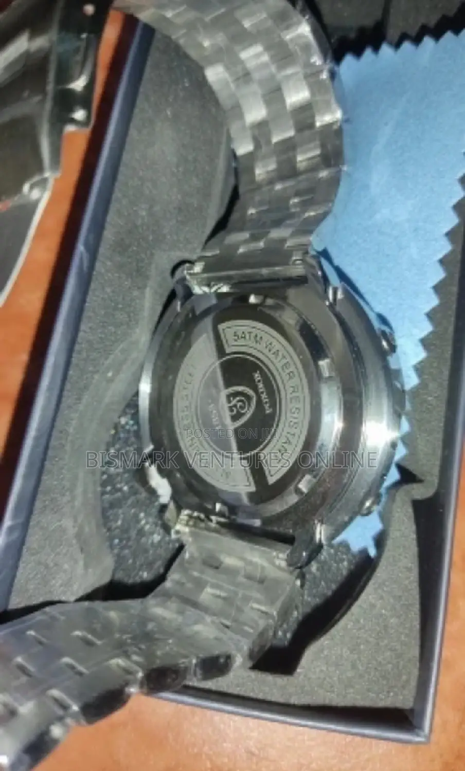 Foxbox Quarzt Stainless Steel Wristwatch 50M Waterproof