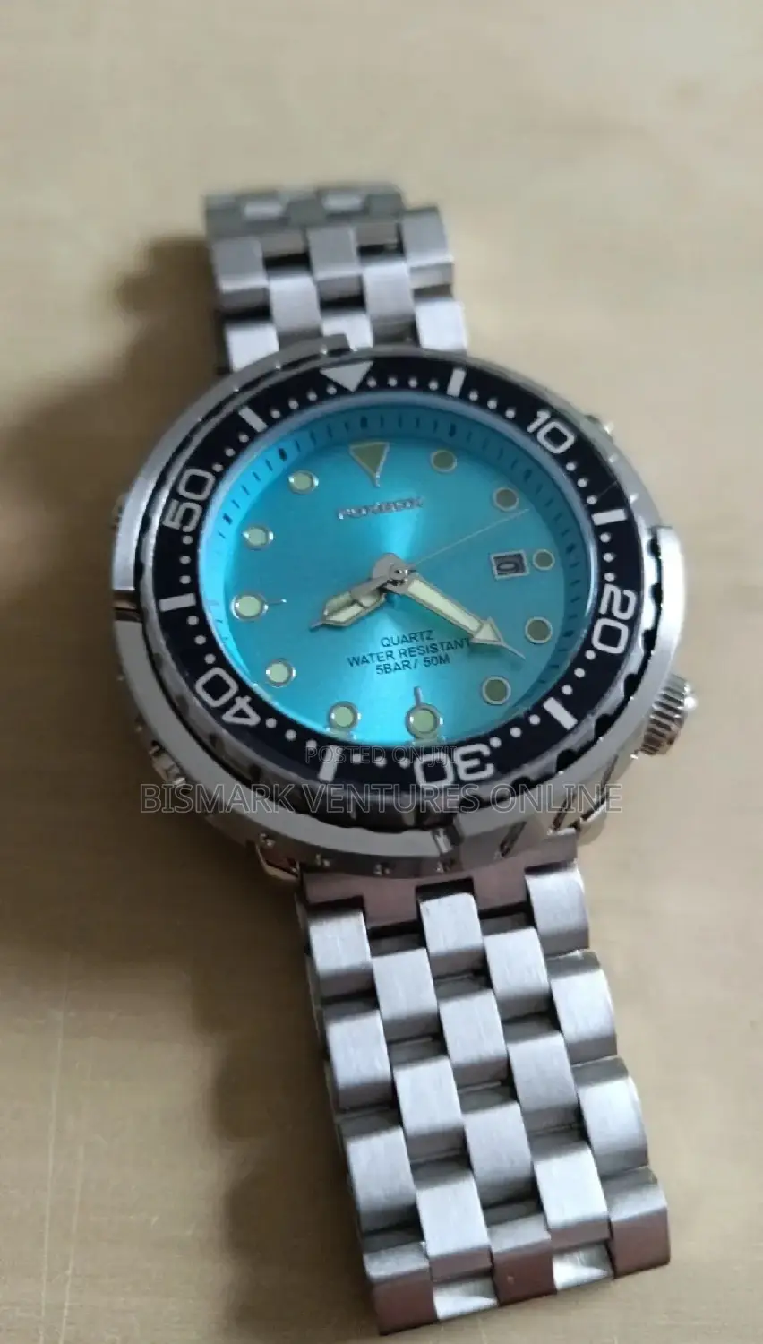 Foxbox Quarzt Stainless Steel Wristwatch 50M Waterproof