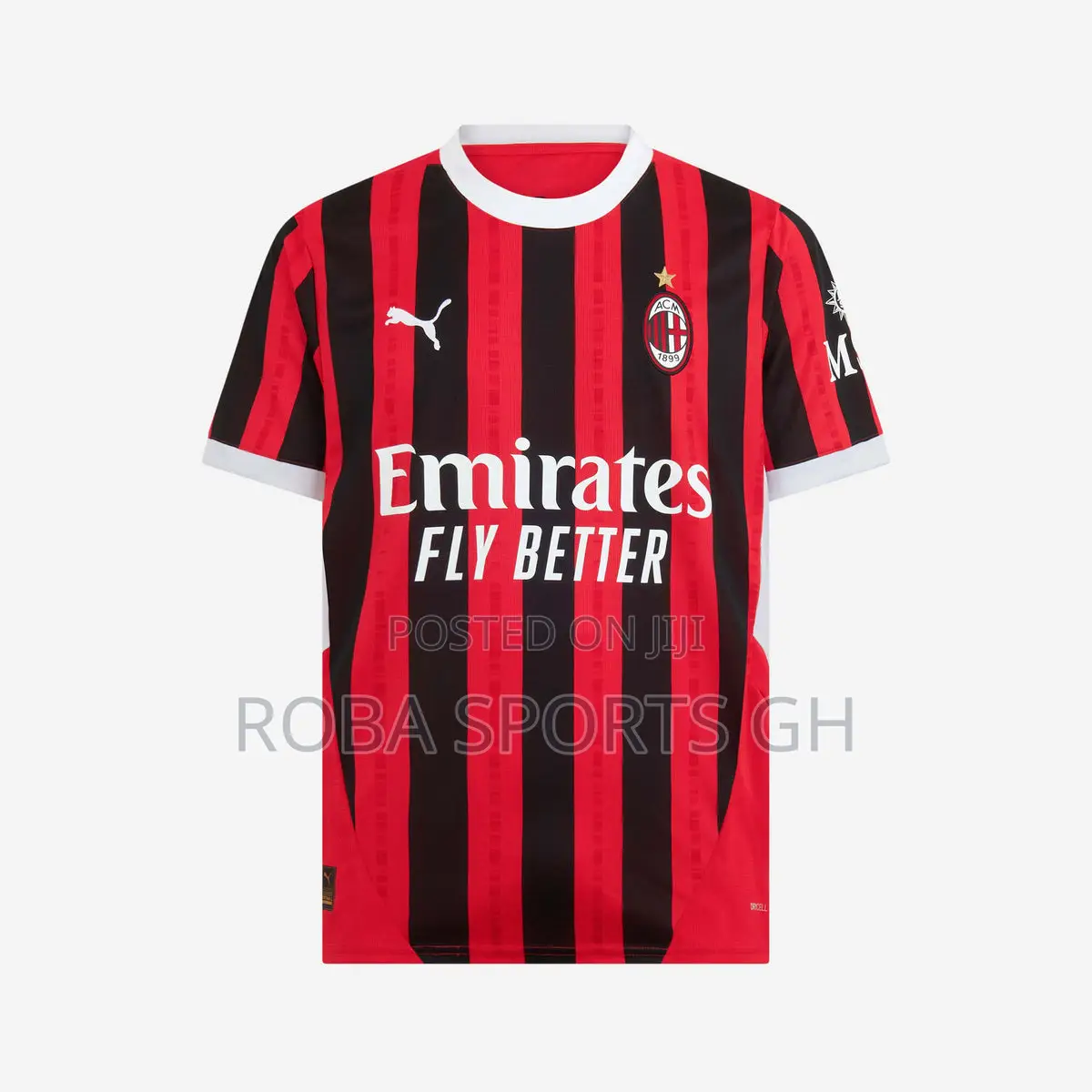 2024/25 Ac Milan Home Jersey