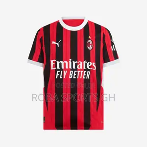 2024/25 Ac Milan Home Jersey