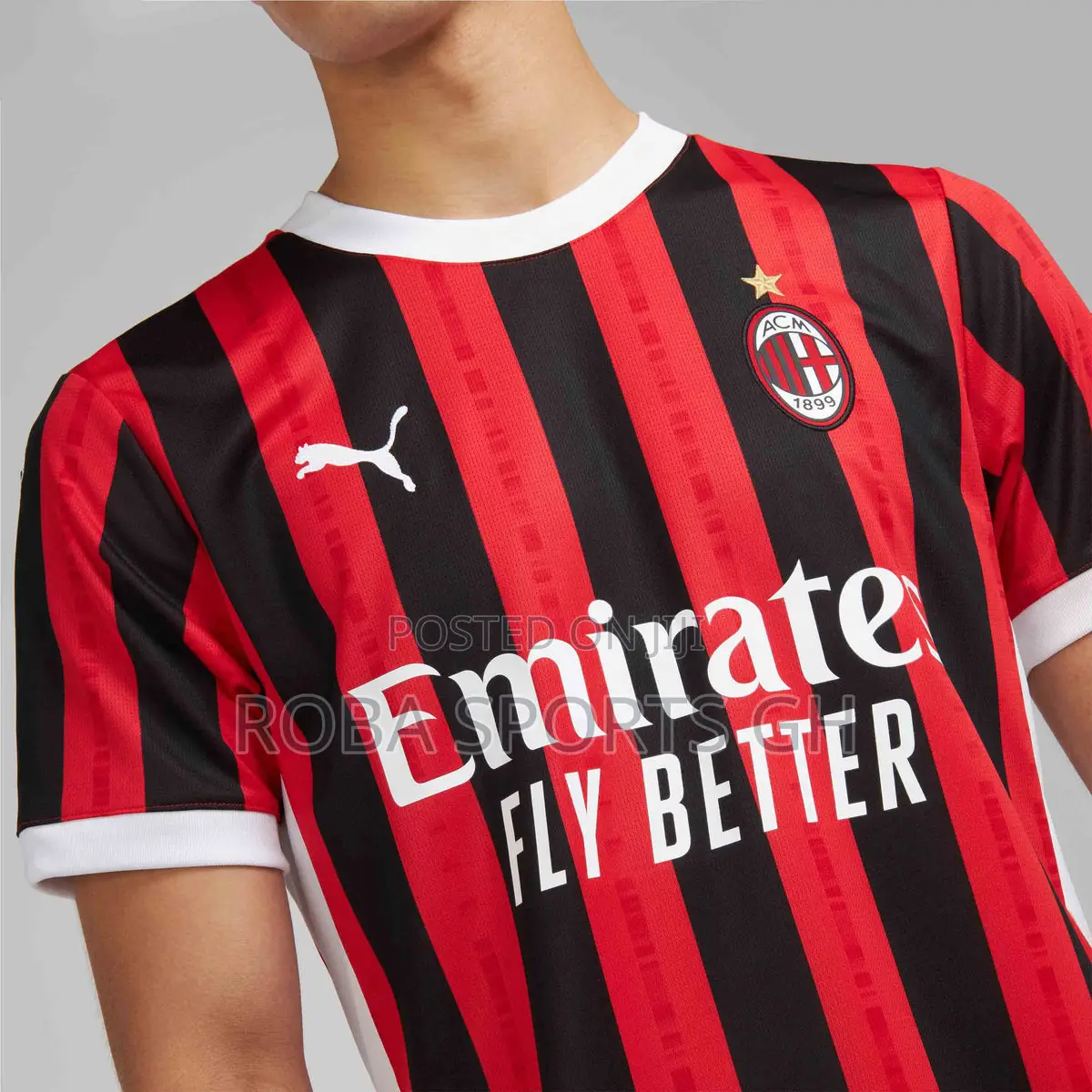 2024/25 Ac Milan Home Jersey