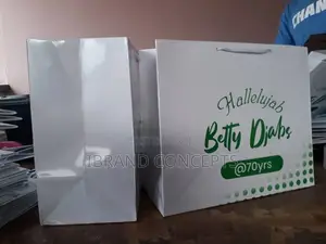 Laminated and Customised Paper Bag