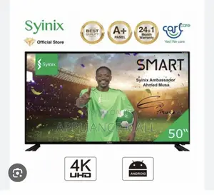 Syinix “50” Inch Smart Uhd Tv