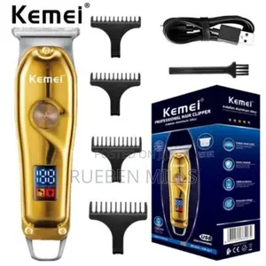 Kemei Km-427 Cordless Chargeable Beard Trimmer Hair Clipper