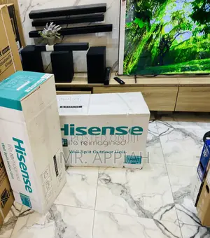 Elegant 2.5hp Hisense Split Type Air Conditioner(White)