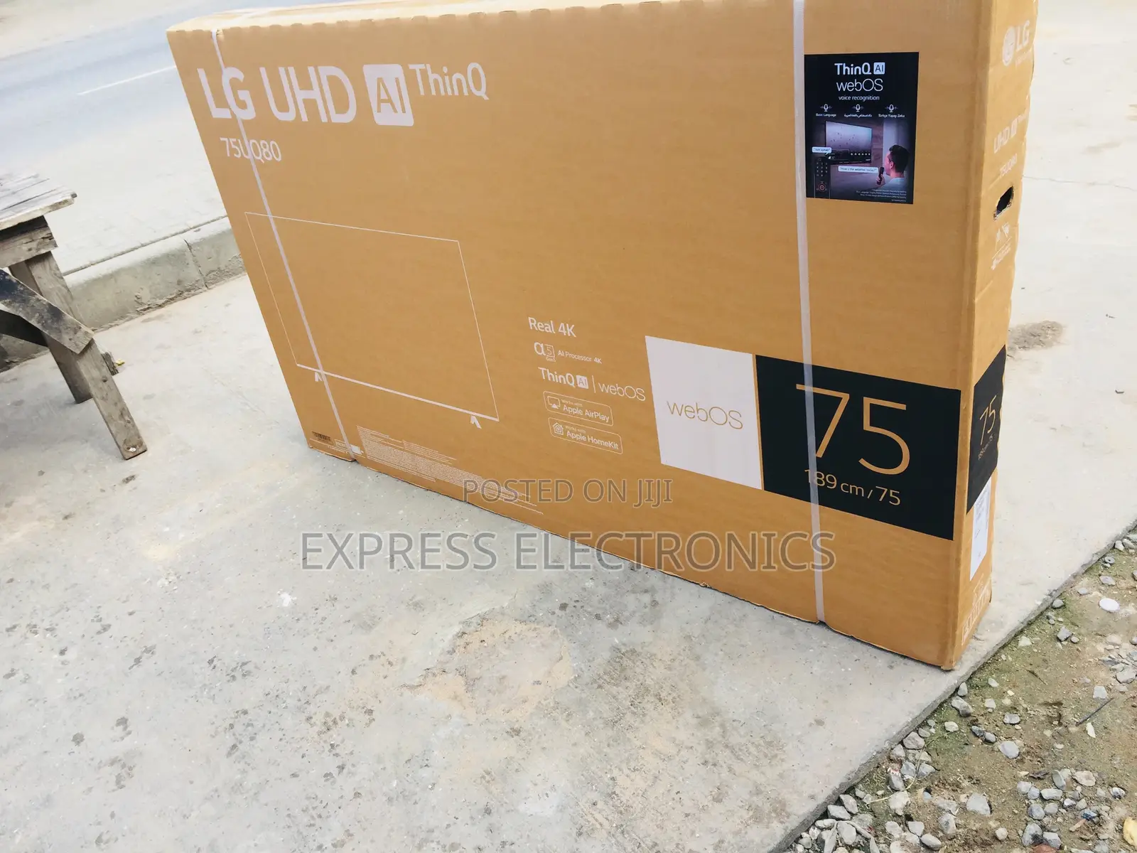 A Smarter Viewing UHD Smaet LG 75”UR8000