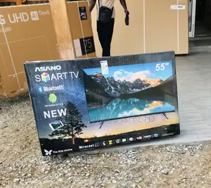 Electric Asano 55 Inches Glossy Led UHD Smart Crystal Tv