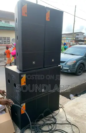 Ev Full Set Speaker With Amplifier Rack Set