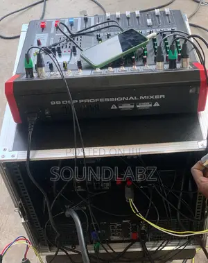 Ev Full Set Speaker With Amplifier Rack Set