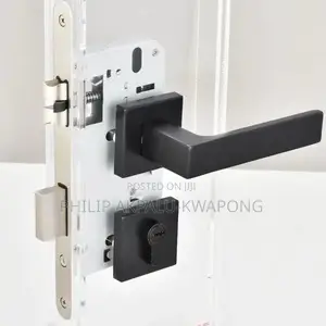 Matt Black Door Lock ( 310 Stainless Steel)