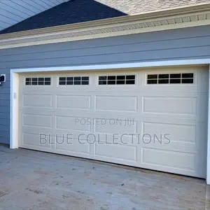 18×8 Garage Doors With Fanlight and Remote