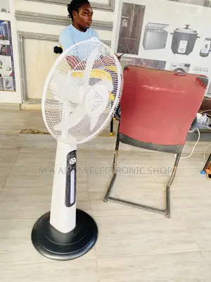 Ship Durable Speedy Electric Rechargeable Standing Fan.