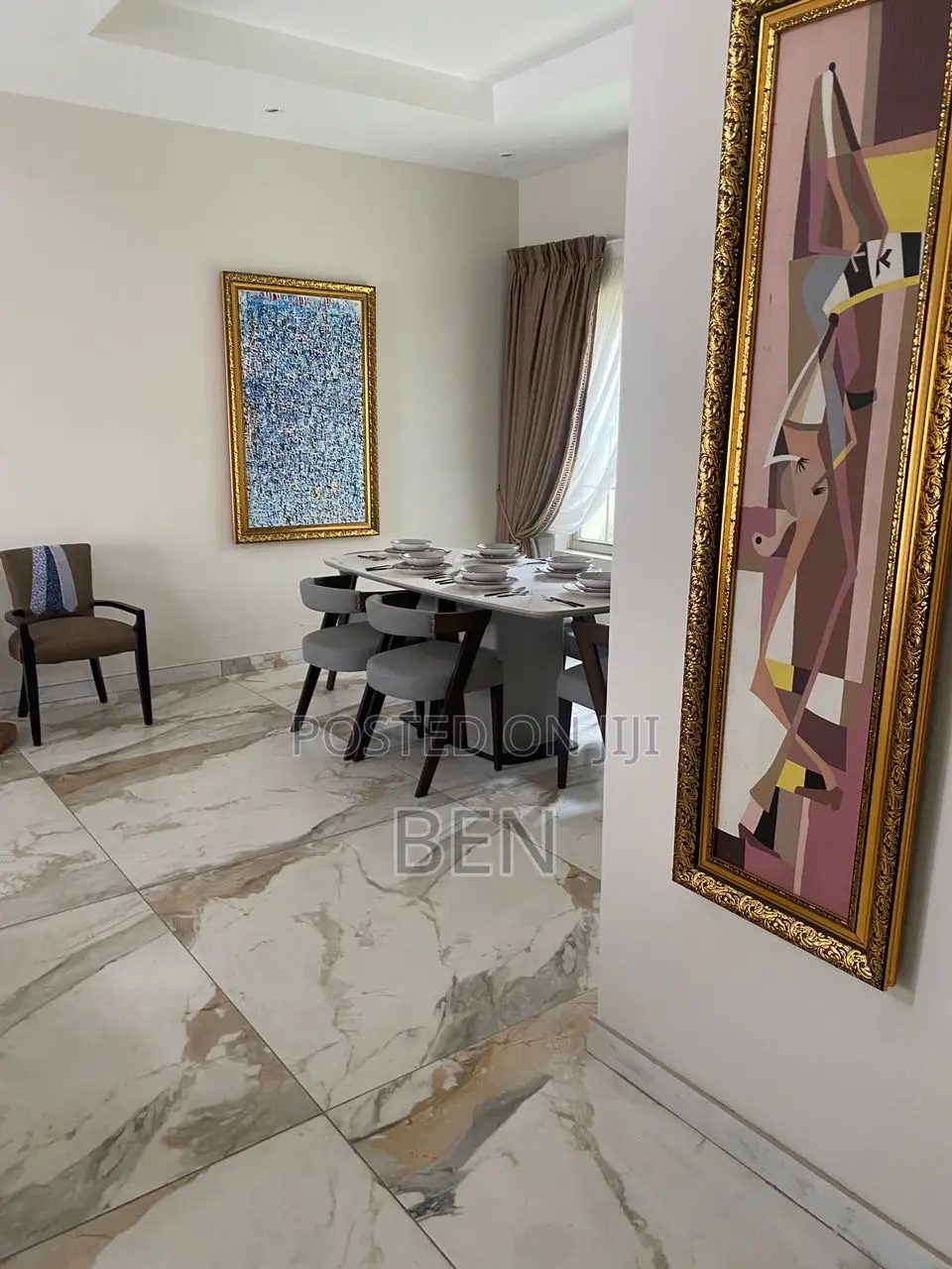 Furnished 4bdrm House in Tse Addo, Labadi for rent
