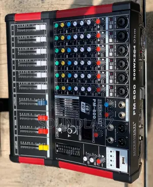 SUPERMULTI PM600 6-Channel Powered Mixer With USB