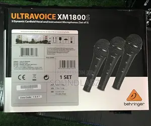Behringer XM1800S 3in1 Wired/Cord Vocal Dynamic Microphone