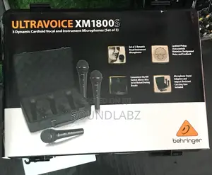 Behringer XM1800S 3in1 Wired/Cord Vocal Dynamic Microphone