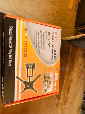 Well Design Corner Wall Mount for Tv Between 32”-55”(Black).
