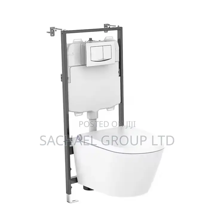 Wall-Mounted Water Closet