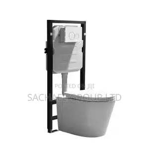 Wall-Mounted Water Closet