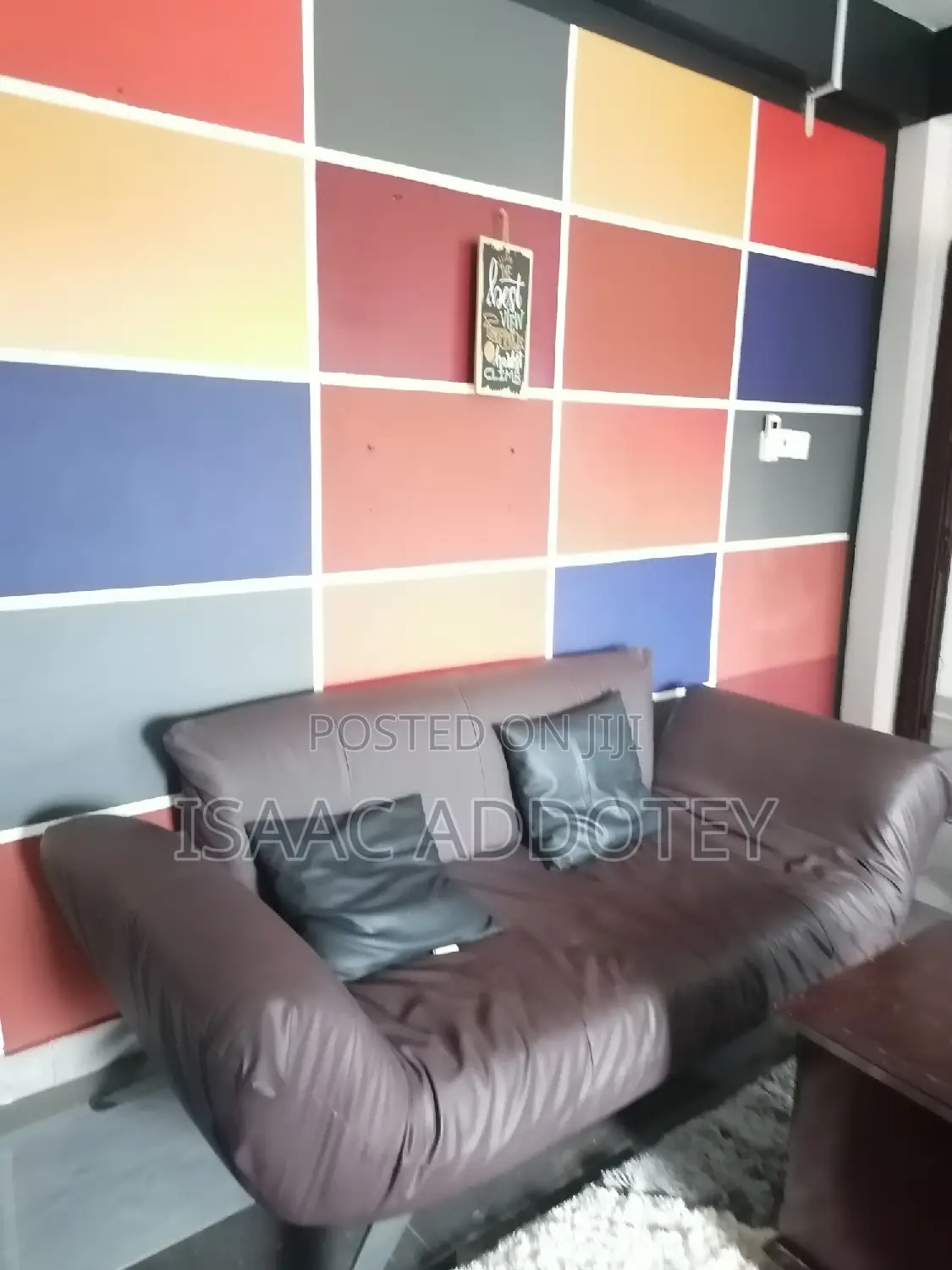 Furnished 1bdrm Apartment in Sakumono Estate, Baatsona Total for rent