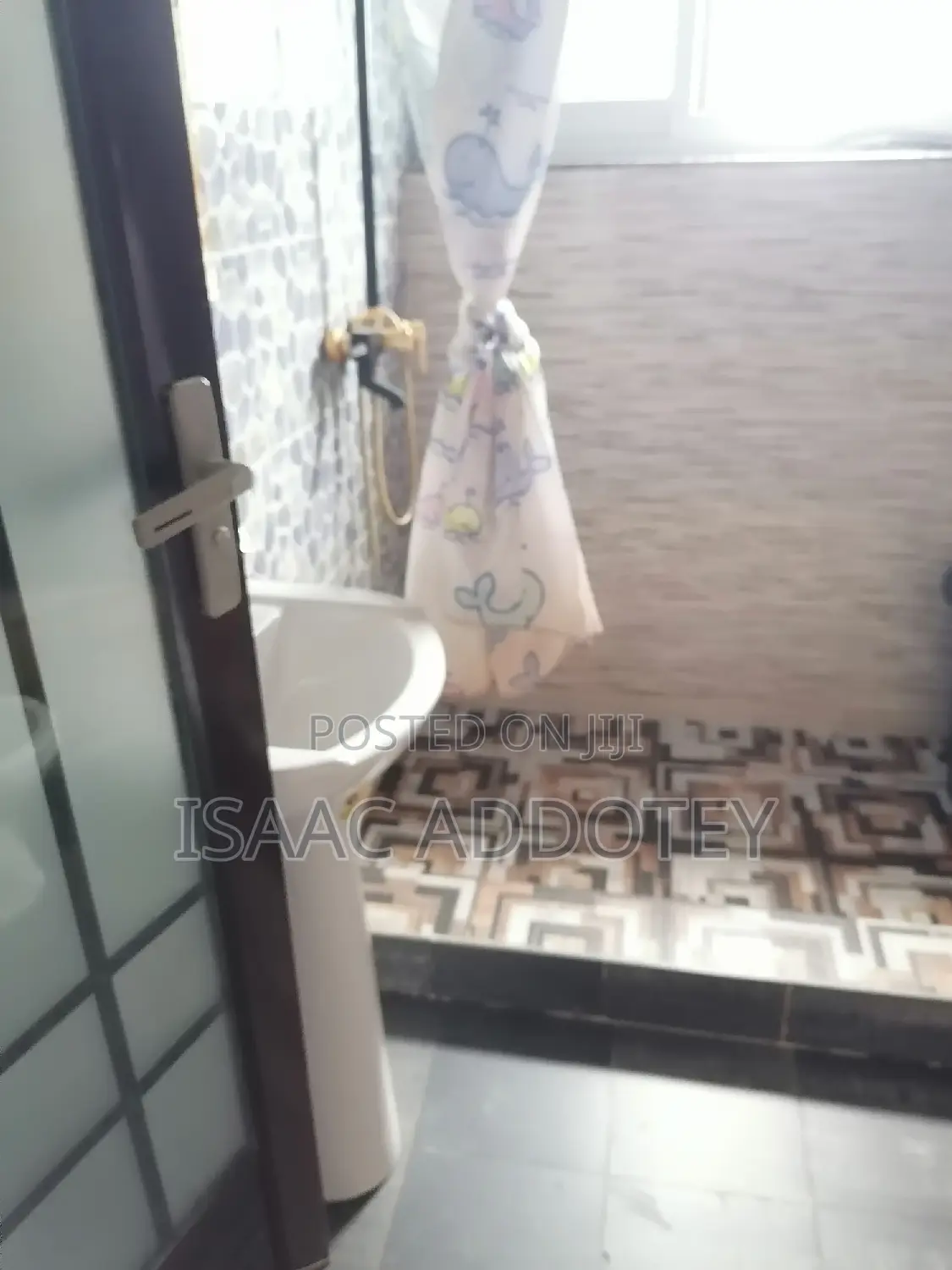 Furnished 1bdrm Apartment in Sakumono Estate, Baatsona Total for rent