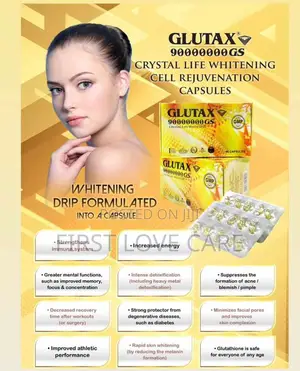 Glutax 90000000gs Crystal Life Whitening Cell Rejuvenation
