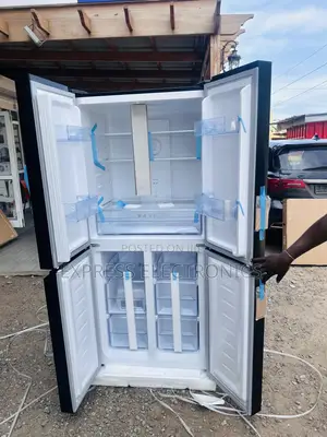 Lovely PF-550BSS Side by Side Fridge